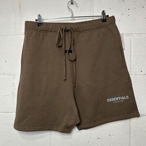 Essentials Fear Of God Fleece Sweat Shorts "Harvest" 2024